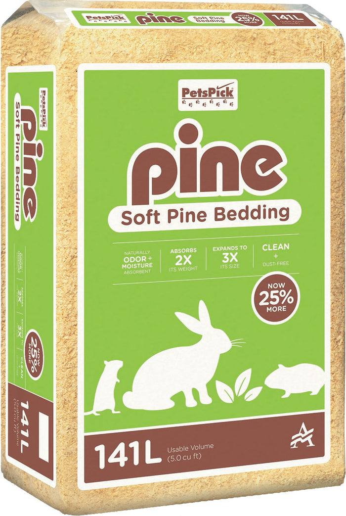 PETS PICK KILN DRIED SOFT PINE BEDDING