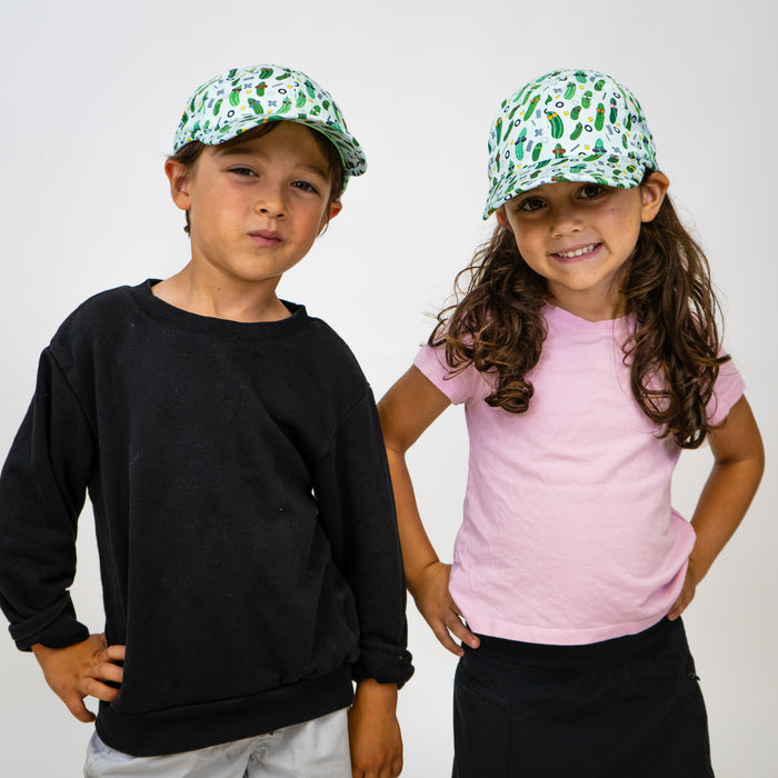 Child wearing the Pickle Peeps Lil OG Hat