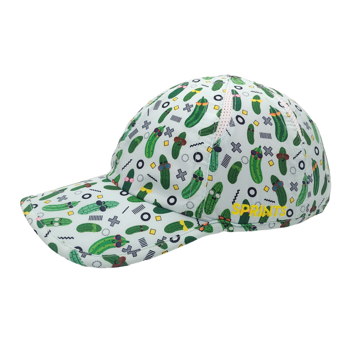 Pickle Peeps OG Hat with pickle print, side view