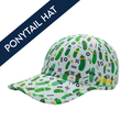 Pickle Peeps Ponytail Hat - front view