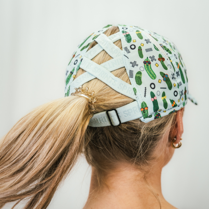 Pickle Peeps Ponytail Hat