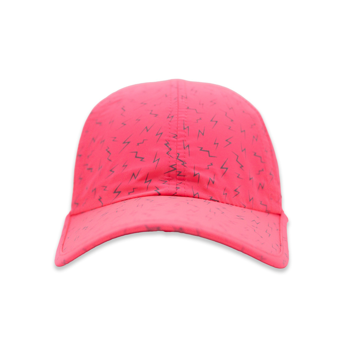 Ponytail Hat - Neon Flash Pink