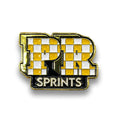 PR Enamel Pin - front view
