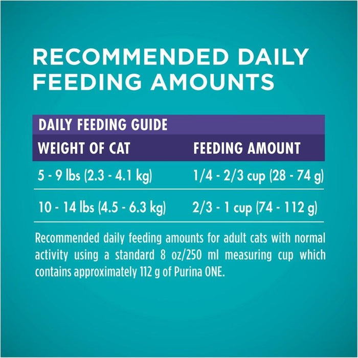 Purina ONE Advanced Nutrition Hairball Formula Dry Cat Food