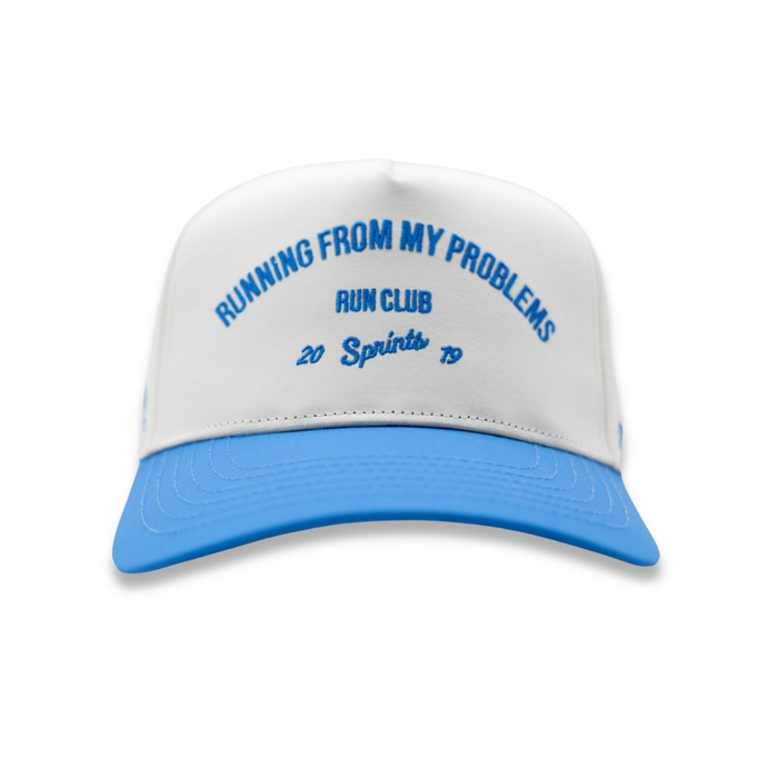 Running From My Problems Run Club Structured VP Hat - front view