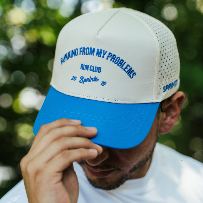 Running From My Problems Run Club Structured VP Hat (Unisex)