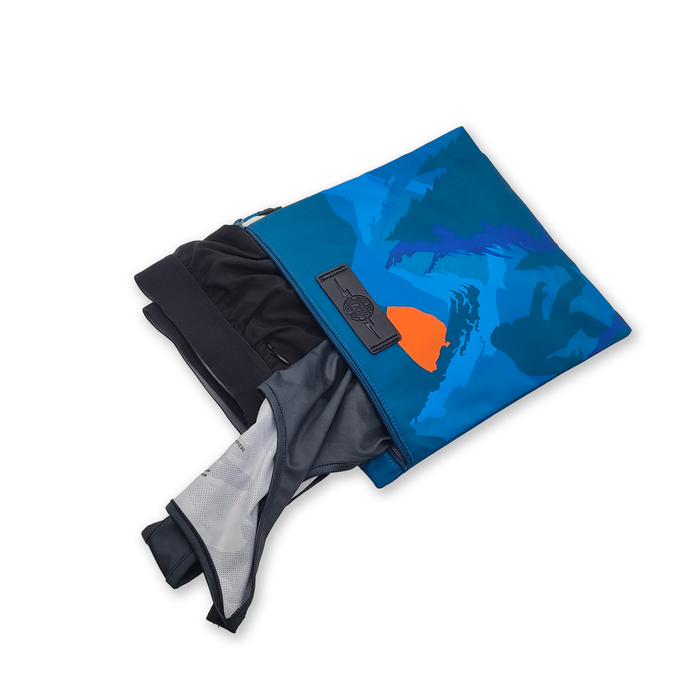 Sasquatch Wet Bag holding wet clothes