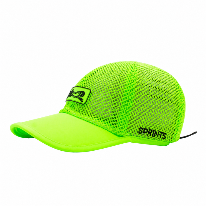 Seen Green M6SH Hat with mesh crown - front view