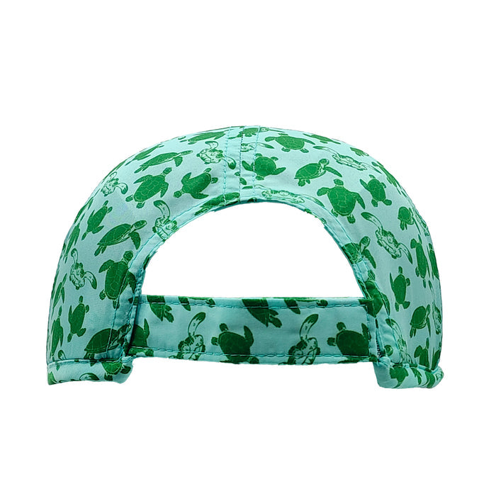 Back view of the Shelly's Reef Run Sea Turtle OG Hat showing the adjustable closure