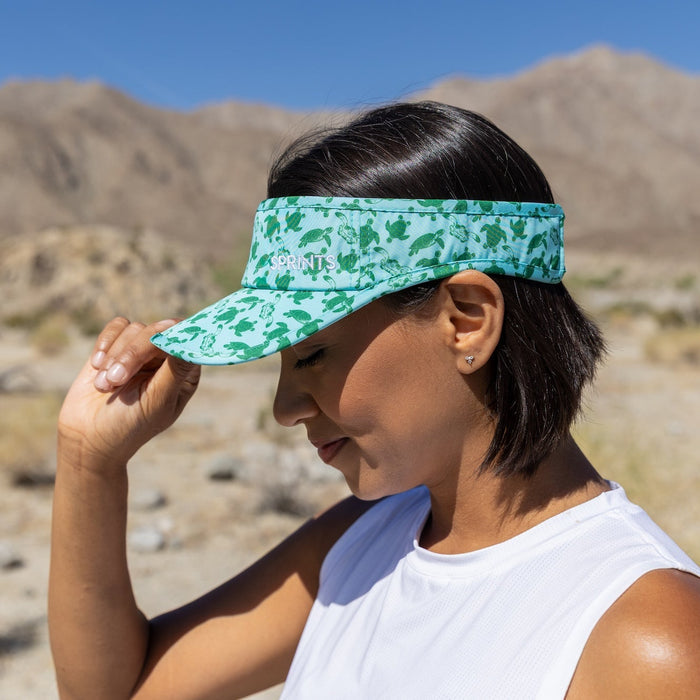 Shelly's Reef Run Sea Turtle Visor (Unisex)