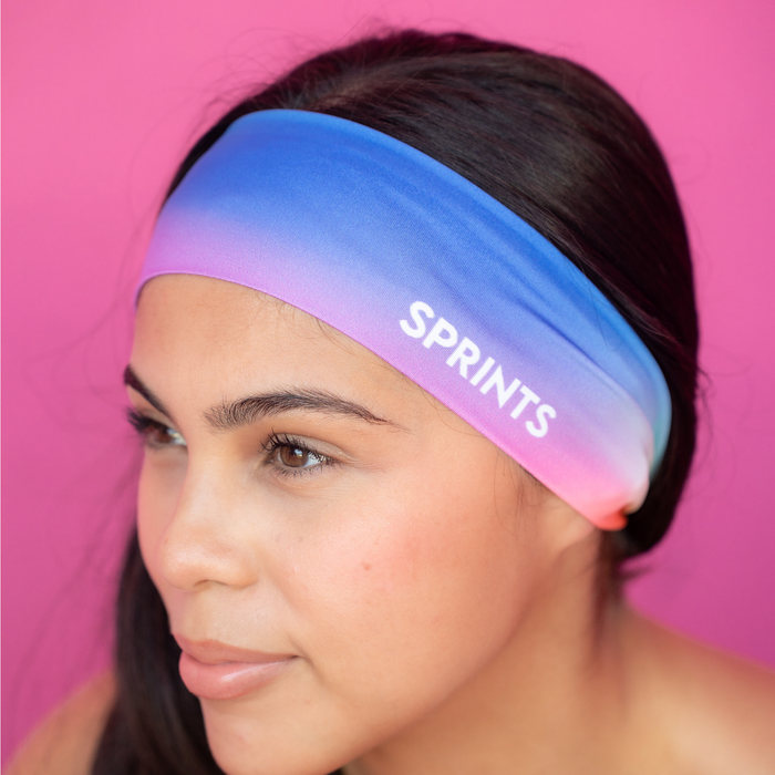 Close-up of the Skiddle Stratification Headband