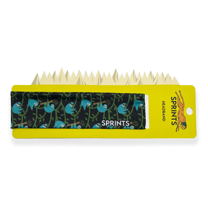 Slothletic Headband in packaging