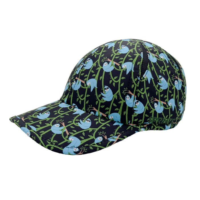 Slothletic OG hat with sloth print - side view