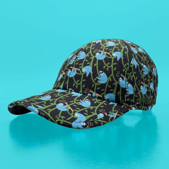 Close-up of the Slothletic OG hat