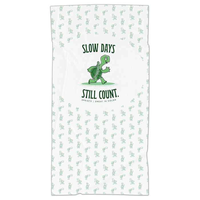 Slow Days Still Count Car Seat Cover Towel mockup