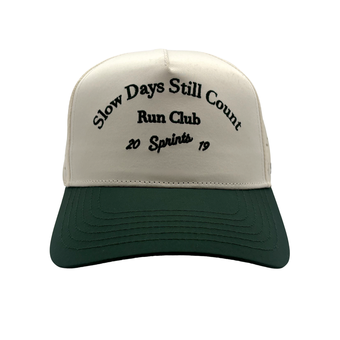 Slow Days Still Count Run Club Structured VP Hat - product shot