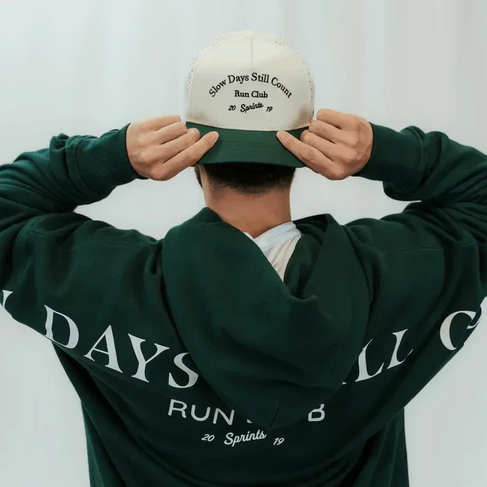 Slow Days Still Count Run Club Structured VP Hat (Unisex)