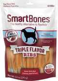 SB TRIPLE FLAVOR RIBS CHKN/BEEF/PORK 10PK