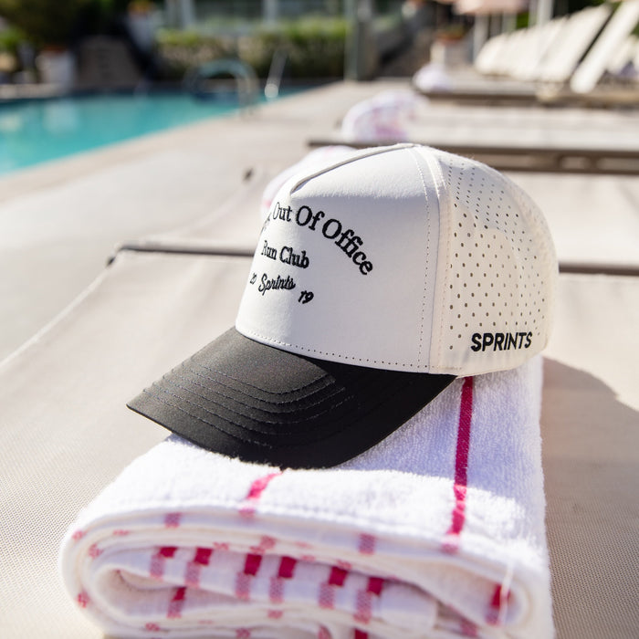 Sorry, Out Of Office Run Club Structured VP Hat (Unisex)