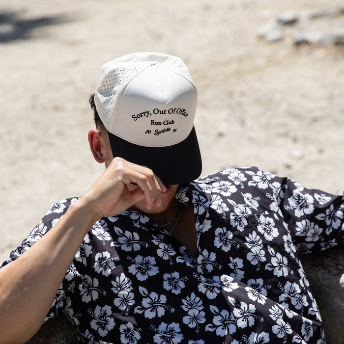 Sorry, Out Of Office Run Club Structured VP Hat (Unisex)