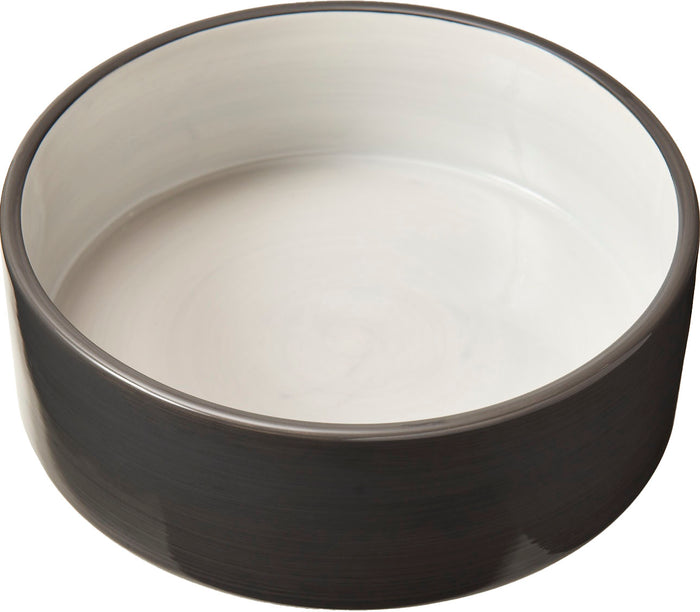 ETH 2 TONE GRAY DISH 7 INCH
