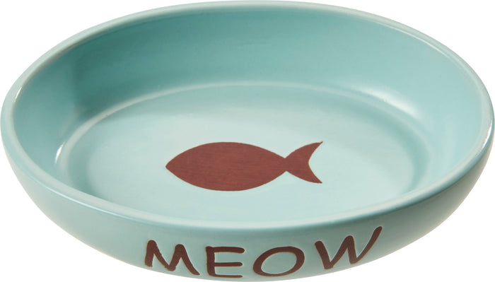 ETH SPOT CAT  "MEOW" BLUE DISH