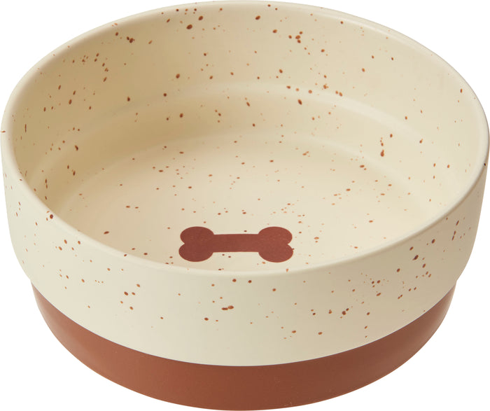 ETH SEDONA DOG DISH CHESNUT BROWN 7 INCH
