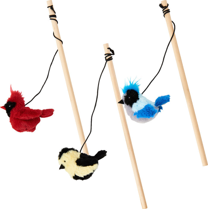 ETH SONG BIRDS TEASER WAND W/CATNIP