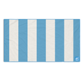 St. Tropez Jet Set Mini Towel, blue striped