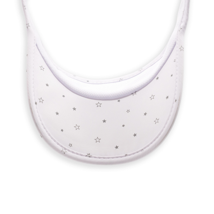 Starline White Visor - back view