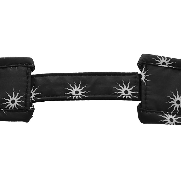 Sunburst Black Visor (Unisex)