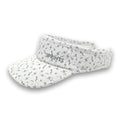 Supercell Flash Reflective Visor in white, side view