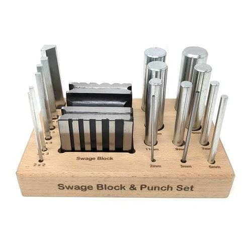 Swage Block & Punch Set