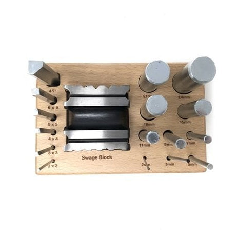 Swage Block & Punch Set