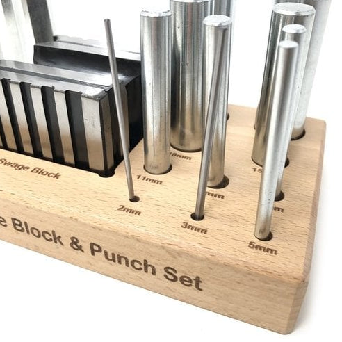 Swage Block & Punch Set