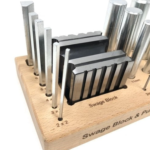 Swage Block & Punch Set