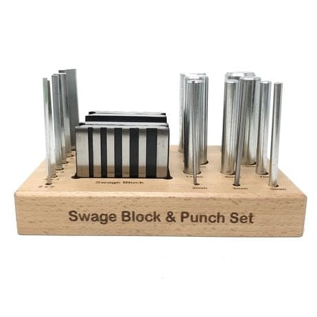 Swage Block & Punch Set
