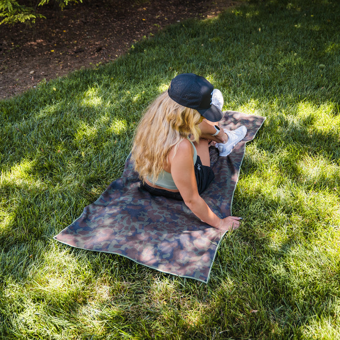 The Range Camo Car Seat Cover Towel w/ Snaps