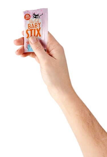 Tiki Cat® Baby™ Stix™ Wet Treats With Chicken In Creamy Gravy for Cats