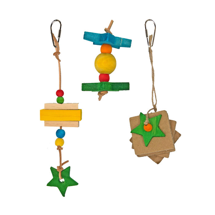 Tiny Stars Wood Bird Toy
