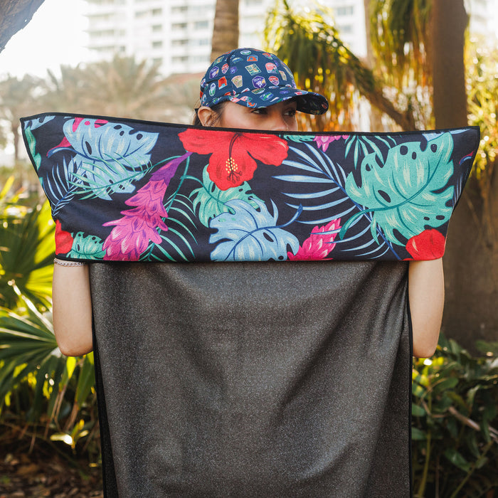 Tropic Touchdown Car Seat Cover Towel w/ Snaps