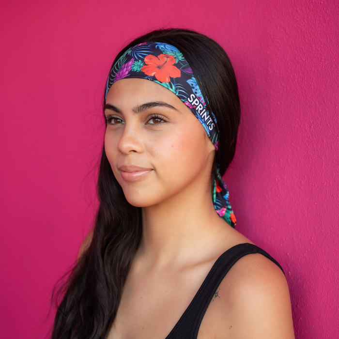 Close-up of the Tropic Touchdown Headband