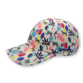 Tropical Jaguars OG hat with tropical print - side view
