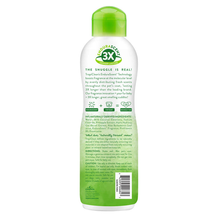 TropiClean EnduraScent™ Pineapple Itch Relief Pet Shampoo
