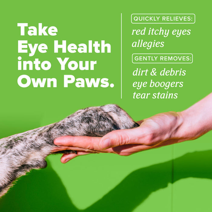 TropiClean HomeVet Soothing Eye Wash for Dogs & Cats