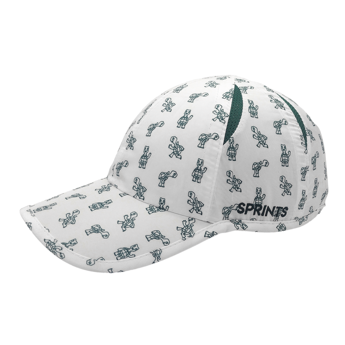 Turtles OG Hat with turtle print, side view