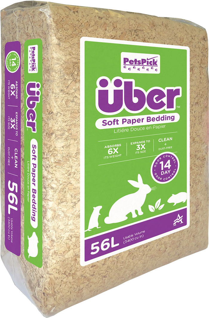 UBER SOFT PAPER BEDDING NATURAL 56L