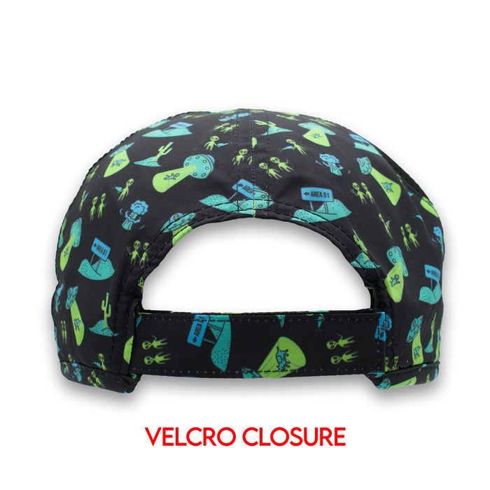 Back view of the Uninvited Alien Antics OG hat
