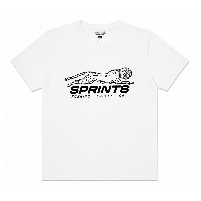 Unisex Luxe Suprima Cotton Tee, Cloud - front view