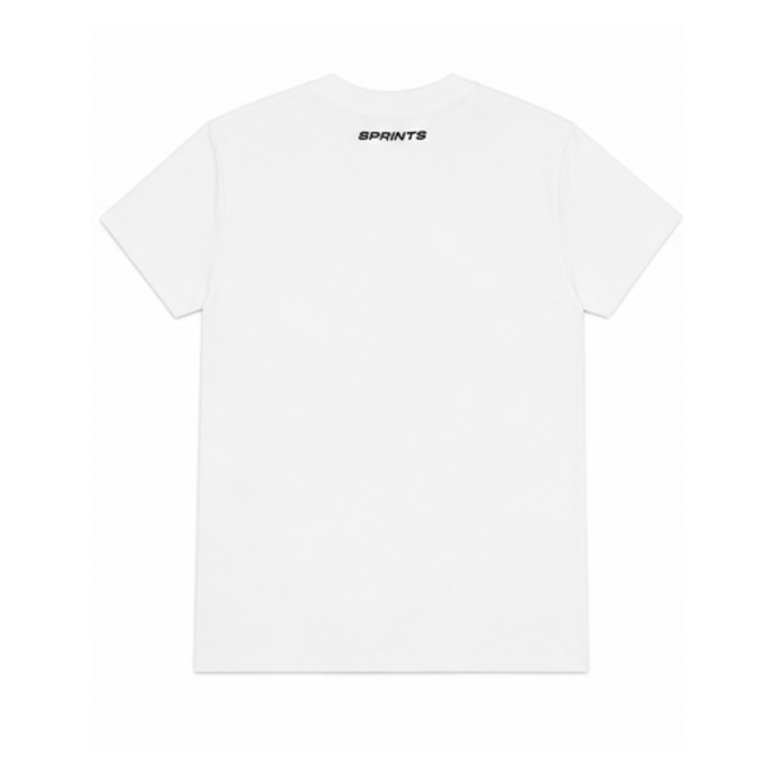 Unisex Luxe Suprima Cotton Tee, Cloud - back view
